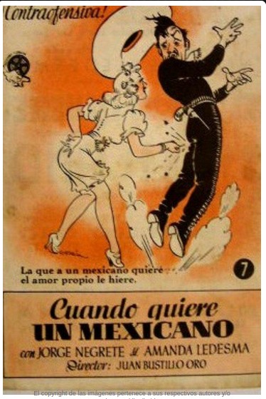 Cuando Quiere Un Mexicano 1944 ES